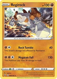 Regirock [SWSH04: Vivid Voltage] Reverse Holofoil - Deck Out Gaming