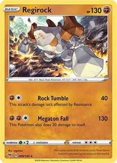 Regirock [SWSH04: Vivid Voltage] Reverse Holofoil - Deck Out Gaming