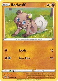 Rockruff [SWSH04: Vivid Voltage] Reverse Holofoil - Deck Out Gaming