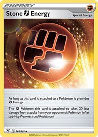Stone Fighting Energy [SWSH04: Vivid Voltage] Reverse Holofoil - Deck Out Gaming