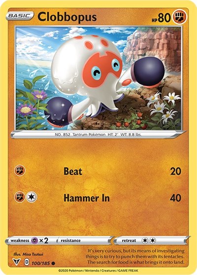 Clobbopus [SWSH04: Vivid Voltage] Reverse Holofoil - Deck Out Gaming