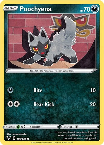 Poochyena [SWSH04: Vivid Voltage] Reverse Holofoil - Deck Out Gaming