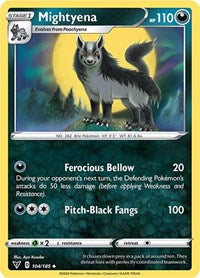Mightyena [SWSH04: Vivid Voltage] Reverse Holofoil - Deck Out Gaming
