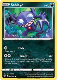 Sableye [SWSH04: Vivid Voltage] - Deck Out Gaming