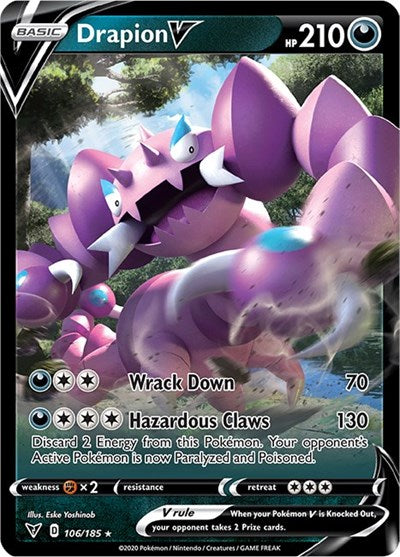 Drapion V [SWSH04: Vivid Voltage] - Deck Out Gaming