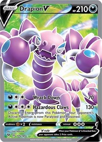 Drapion V (Full Art) [SWSH04: Vivid Voltage] - Deck Out Gaming