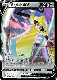 Aegislash V [SWSH04: Vivid Voltage] - Deck Out Gaming