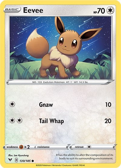 Eevee [SWSH04: Vivid Voltage] Reverse Holofoil - Deck Out Gaming