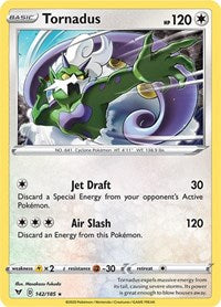 Tornadus [SWSH04: Vivid Voltage] - Deck Out Gaming