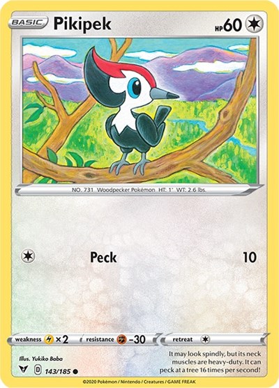 Pikipek [SWSH04: Vivid Voltage] Reverse Holofoil - Deck Out Gaming