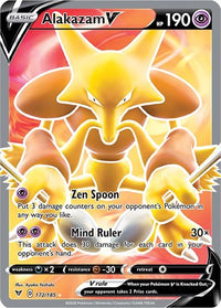 Alakazam V (Full Art) [SWSH04: Vivid Voltage] - Deck Out Gaming