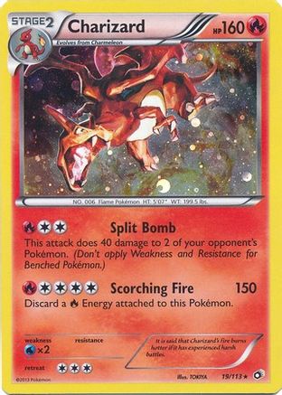 Charizard - 19/113 (Cosmos Holo) [Miscellaneous Cards & Products] - Deck Out Gaming