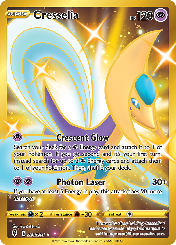 Cresselia (228/203) [Sword & Shield: Evolving Skies] - Deck Out Gaming