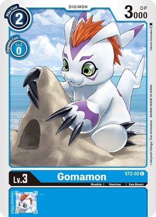Gomamon (ST2-02) [Starter Deck 02: Cocytus Blue]