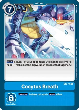 Cocytus Breath (ST2-16) [Starter Deck 02: Cocytus Blue]