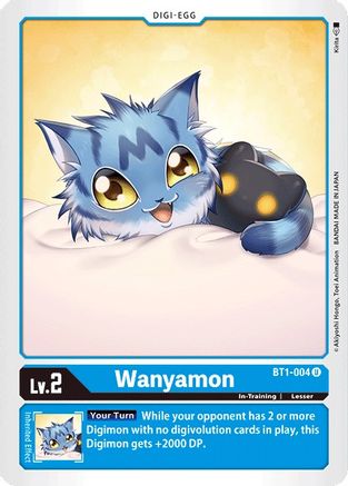 Wanyamon (BT1-004) [Release Special Booster]