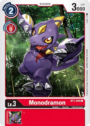 Monodramon (BT1-009) [Release Special Booster]