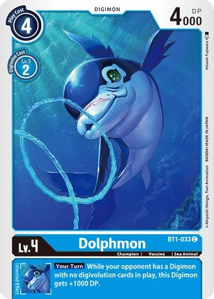 Dolphmon (BT1-033) [Release Special Booster]