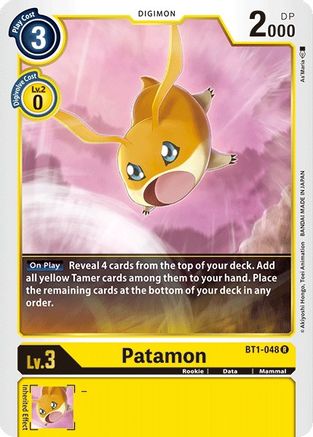 Patamon (BT1-048) [Release Special Booster]