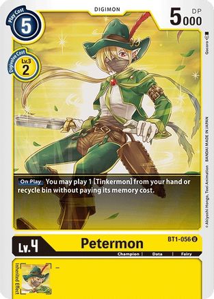 Petermon (BT1-056) [Release Special Booster]