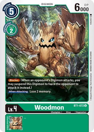 Woodmon (BT1-072) [Release Special Booster]
