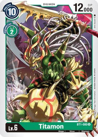 Titamon (BT1-080) [Release Special Booster]