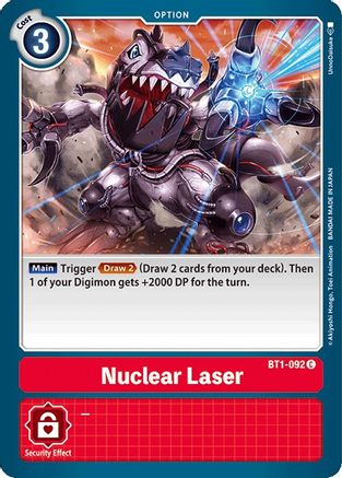 Nuclear Laser (BT1-092) [Release Special Booster]