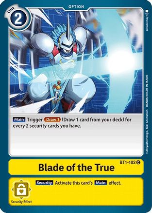 Blade of the True (BT1-102) [Release Special Booster]
