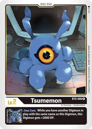 Tsumemon (BT2-006) [Release Special Booster]