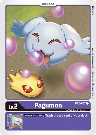 Pagumon (BT2-007) [Release Special Booster]