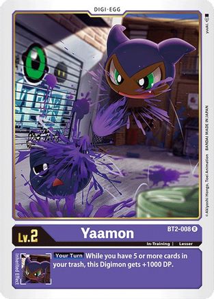 Yaamon (BT2-008) [Release Special Booster]