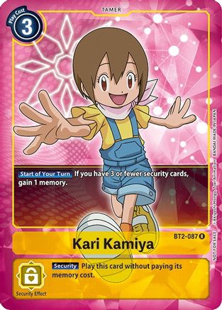 Kari Kamiya (Box Topper) (BT2-087) [Release Special Booster]