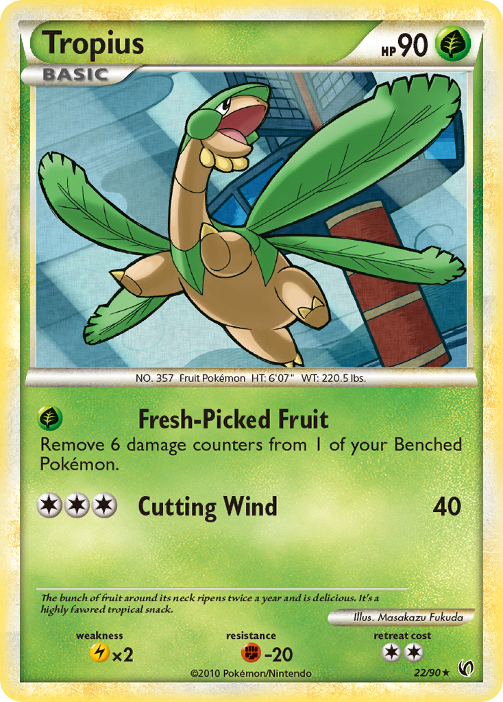 Tropius (22) [Undaunted] Reverse Holofoil - Deck Out Gaming