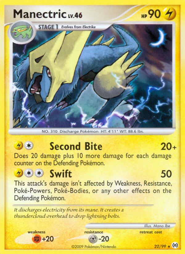 Manectric (22) [Arceus] Reverse Holofoil - Deck Out Gaming