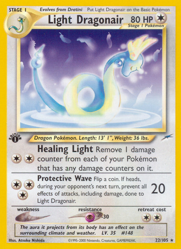 Light Dragonair (22) [Neo Destiny] - Deck Out Gaming