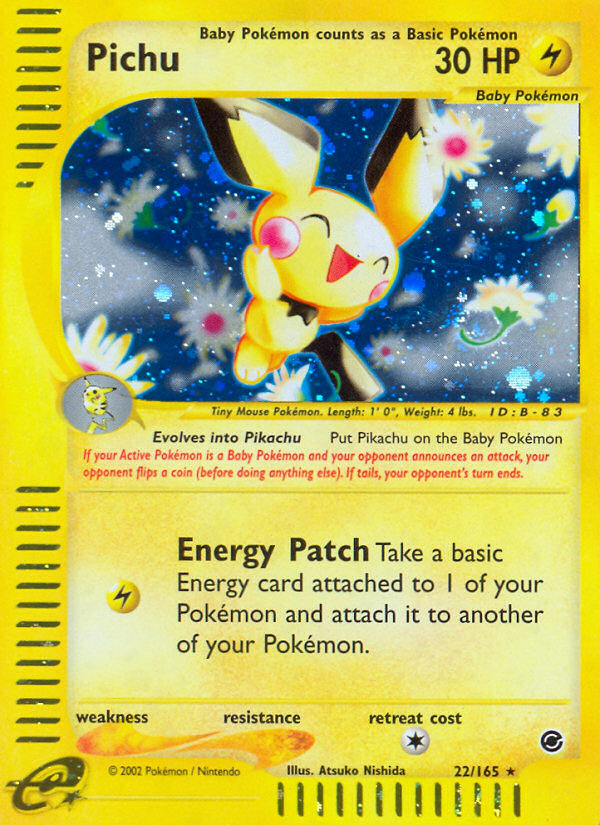 Pichu (22) (22) [Expedition] Reverse Holofoil - Deck Out Gaming