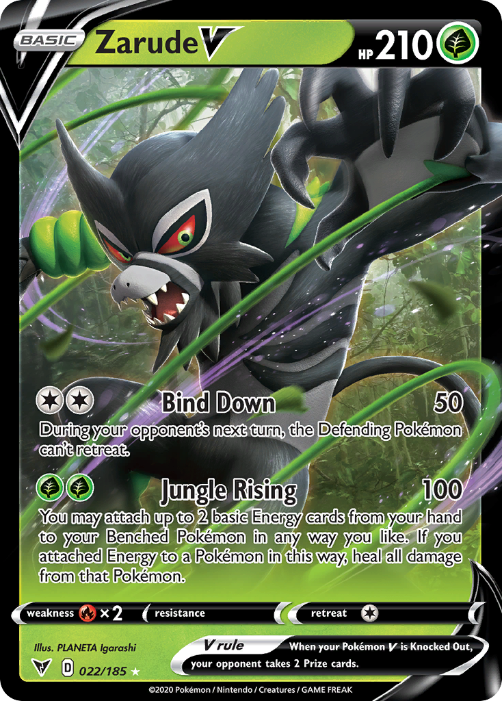 Zarude V [SWSH04: Vivid Voltage] - Deck Out Gaming