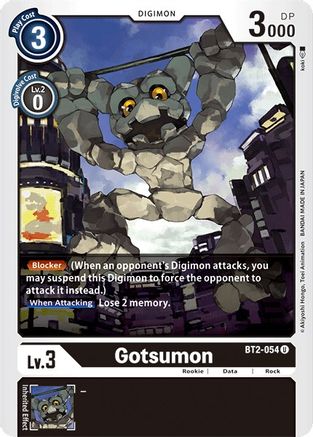 Gotsumon (BT2-054) [Release Special Booster]