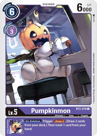 Pumpkinmon (BT2-076) [Release Special Booster]