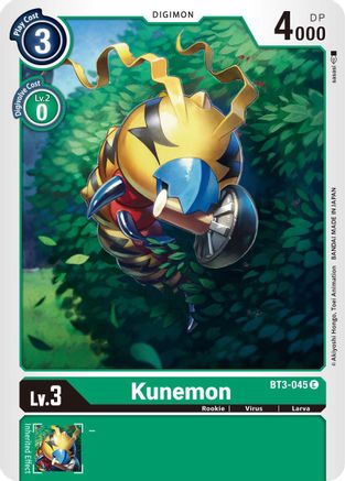 Kunemon (BT3-045) [Release Special Booster]