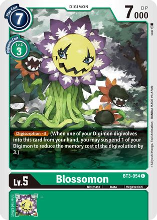 Blossomon (BT3-054) [Release Special Booster]