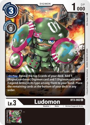 Ludomon (BT3-062) [Release Special Booster]