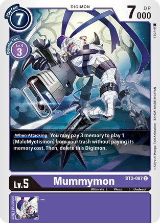 Mummymon (BT3-087) [Release Special Booster]