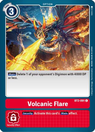 Volcanic Flare (BT2-091) [Release Special Booster]