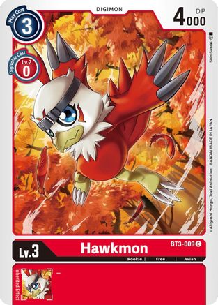 Hawkmon (BT3-009) [Release Special Booster]