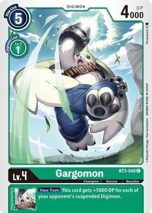 Gargomon (BT3-048) [Release Special Booster]