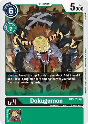 Dokugumon (BT3-051) [Release Special Booster]
