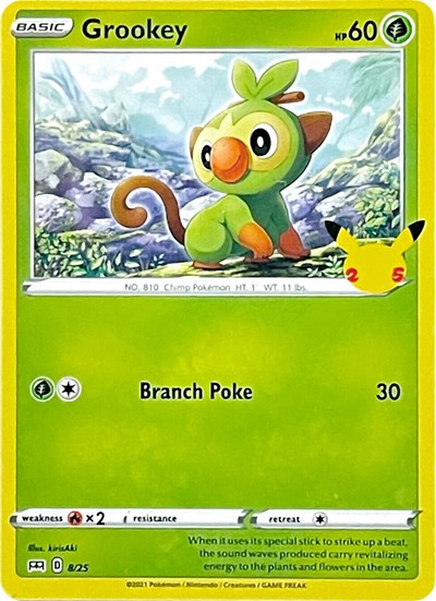 Grookey [McDonald's 25th Anniversary Promos] Holofoil - Deck Out Gaming