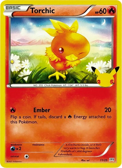Torchic [McDonald's 25th Anniversary Promos] - Deck Out Gaming