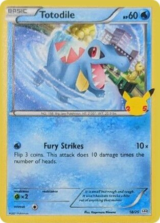 Totodile [McDonald's 25th Anniversary Promos] - Deck Out Gaming